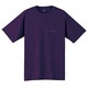 1104713 [WIC.Tシャツ ワンポイントロゴ メンズ M パープルネイビー]