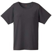1104714 [WIC.Tシャツ ワンポイントロゴ レディース S ダークチャコール]