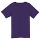 1104714 [WIC.Tシャツ ワンポイントロゴ レディース S エッグプラント]