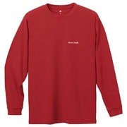1104715 [WIC.ロングスリーブTシャツ メンズ M ディープレッド]