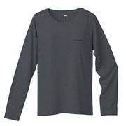 1104717 [WIC.ロングスリーブTシャツ レディース L ダークチャコール]