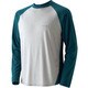 1104718 [WIC.ラグランロングスリーブTシャツ メンズ M ダークマラード×ヘザーチャコール]