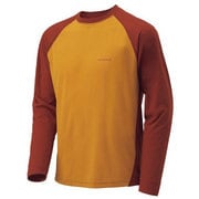 1104718 [WIC.ラグランロングスリーブTシャツ メンズ XL テラカッタ/ゴールド]
