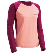 1104719 [WIC.ラグランロングスリーブTシャツ レディース XL ルビー×サーモン]