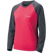 1104719 [WIC.ラグランロングスリーブTシャツ レディース XL シャドウ×カメリア]