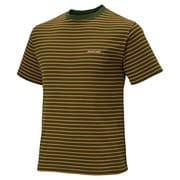 1104816 [WIC.ボーダーTシャツ メンズ M ブラウンゴールド]