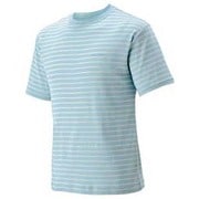 1104816 [WIC.ボーダーTシャツ メンズ XL アイスグリーン]