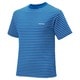 1104816 [WIC.ボーダーTシャツ メンズ S プライマリーブルー]