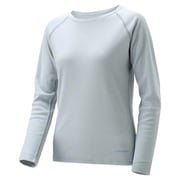 1104823 [WIC.フィット ロングスリーブTシャツ レディース S ライトシルバー]