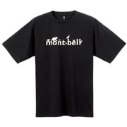 1104883 [WIC.Tシャツ mont-bell M ブラック]