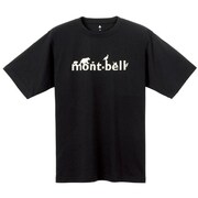 1104883 [WIC.Tシャツ mont-bell S ブラック]