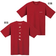1104959 [WIC.Tシャツ スタンプ 山と道具 L ディープレッド]