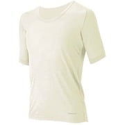 1107253 [スペリオルシルクL.W. UネックTシャツ メンズ XL アイボリー（IV）]