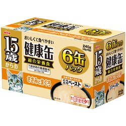 アイシア１５歳からの健康缶　ささみとまぐろ　6缶パック✕12個 ヨドバシ.com - アイシア 15歳からの健康缶6P とろとろペースト