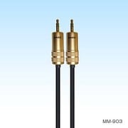 高音質ミニ端子ケーブル ミニステオーディオケーブル 1.0m MM-903
