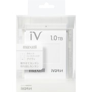 カセットハードディスク アイヴィ 1TB ホワイト M-VDRS1T.E.WH