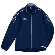 32JC403014 [ムーヴクロスシャツ XO ネイビー×シルバー]