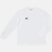A60SP21672 [ロングＴシャツ L ホワイト×ブルー]