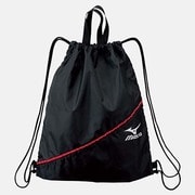 16DA21696 [ランドリーバッグ ブラック×レッド ユニセックス]