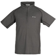 5215428 [トランスウェット ウールワッフルジップ S/S チャコール M]