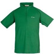 5215428 [トランスウェット ウールワッフルジップ S/S グリーン M]