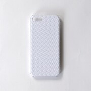 SH008WH [Back Cover + IC 編み込み調iPhone SE/5s/5用ケース ホワイト]