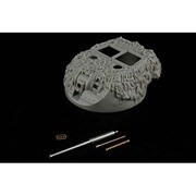 PZ35220 [1/35 英・スタッグハウンド用偽装迷彩ネット付砲塔 金属砲身付き]