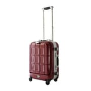 PANTHEON（パンテオン） フロントオープン 旅行日数目安：1～2泊 31L 機内持ち込み可 TSAロック搭載 クリムゾンレッド PTDS-2005