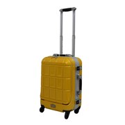 PANTHEON（パンテオン） フロントオープン 旅行日数目安：1～2泊 31L 機内持ち込み可 TSAロック搭載 メタリックイエロー PTDS-2005