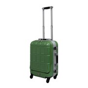 PANTHEON（パンテオン） フロントオープン 旅行日数目安：1～2泊 31L 機内持ち込み可 TSAロック搭載 ライトグリーン PTDS-2005