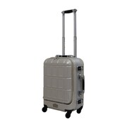 PANTHEON（パンテオン） フロントオープン 旅行日数目安：1～2泊 31L 機内持ち込み可 TSAロック搭載 パールホワイト PTDS-2005