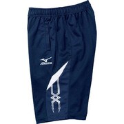 32JD401114 [ウォームアップハーフパンツ XO ネイビー×ホワイト]