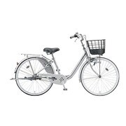シティサイクル Alumiu(アルミーユベルト) ダイナモランプ 26型 変速なし M.XRシルバー A60B4