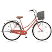 シティサイクル NOLKOG（ノルコグ） W型 ダイナモランプ 26型 変速なし P.Xソフトオレンジ NW604