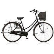 シティサイクル NOLKOG（ノルコグ） W型 ダイナモランプ 26型 変速なし E.Xブラック&BK NW604