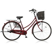 シティサイクル NOLKOG（ノルコグ） W型 ダイナモランプ 26型 変速なし F.Xスターレッド&BK NW604