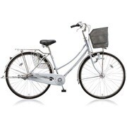 シティサイクル NOLKOG（ノルコグ） W型 ダイナモランプ 26型 内装3段変速 M.XRシルバー NW634