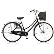 シティサイクル NOLKOG（ノルコグ） W型 ダイナモランプ 26型 内装3段変速 E.Xブラック NW634