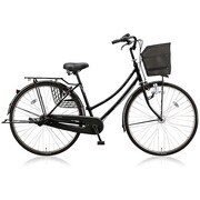 シティサイクル NOLKOG（ノルコグ） W型 ダイナモランプ 27型 変速なし E.Xブラック&BK NW704