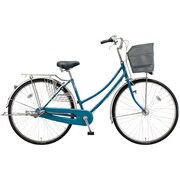シティサイクル NOLKOG（ノルコグ） W型 点灯虫 26型 内装3段変速 E.Xティールブルー NW63T4