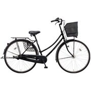 シティサイクル NOLKOG（ノルコグ） W型 点灯虫 27型 内装3段変速 E.Xブラック&BK NW73T4