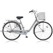 シティサイクル NOLKOG（ノルコグ） U型 点灯虫 24型 変速なし M.ブリリアントシルバ- NU40T4