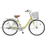 シティサイクル NOLKOG（ノルコグ） U型 点灯虫 24型 変速なし E.シトロンイエロー NU40T4