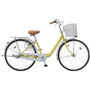 シティサイクル NOLKOG（ノルコグ） U型 点灯虫 26型 変速なし E.シトロンイエロー NU60T4