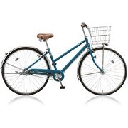 シティサイクル NOLKOG（ノルコグ） S型 点灯虫 26型 変速なし E.Xティールブルー NS60T4