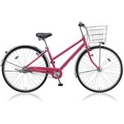 シティサイクル NOLKOG（ノルコグ） S型 点灯虫 26型 変速なし E.Xチェリーピンク NS60T4