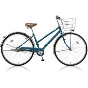 シティサイクル NOLKOG（ノルコグ） S型 点灯虫 26型 内装3段変速 E.Xティールブルー NS63T4
