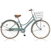 シティサイクル NOLKOG（ノルコグ） L型 点灯虫 26型 内装3段変速 E.Xモダングリーン NL63T4