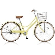 シティサイクル NOLKOG（ノルコグ） L型 点灯虫 26型 内装3段変速 E.Xシトロンイエロー NL63T4