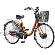 電動アシスト自転車 ビビチャージ・D 24型 内装3段変速 レディッシュオレンジ BE-EKD432AK2